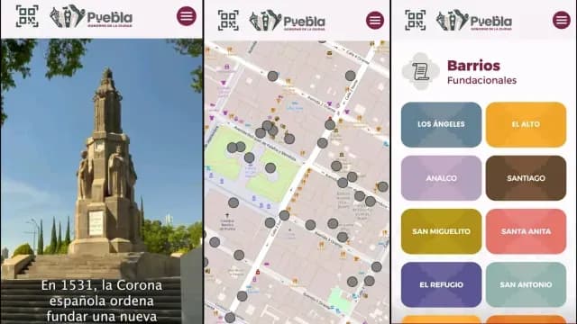 Así luce la App "La Ciudad como Museo"