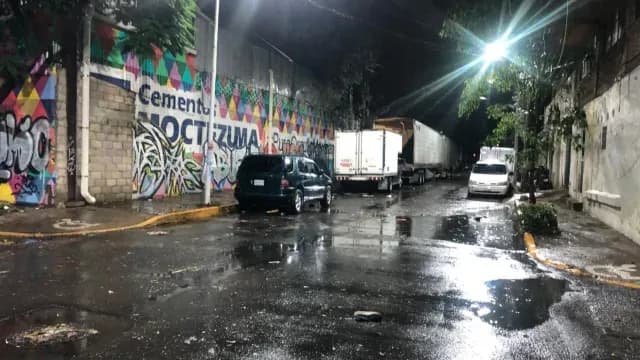 Encharcamiento atendido por autoridades