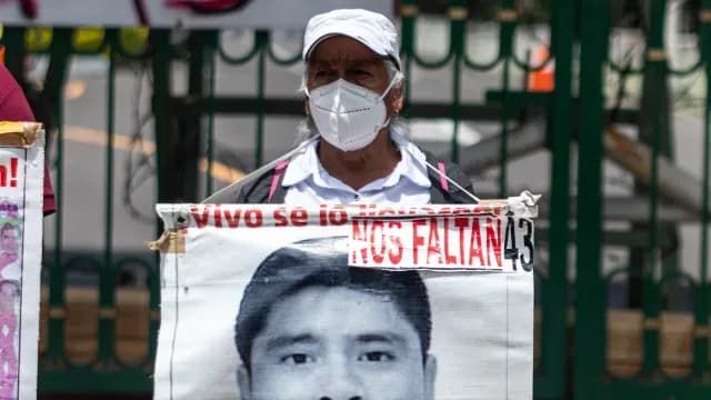 Protestas Ayotzinapa Campo Militar. Foto: N+