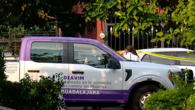 Matan a dos en colonia de Guadalajara. Foto: N+