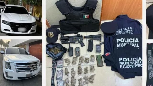 Operación Caudal. Foto: Fiscalía de Edomex