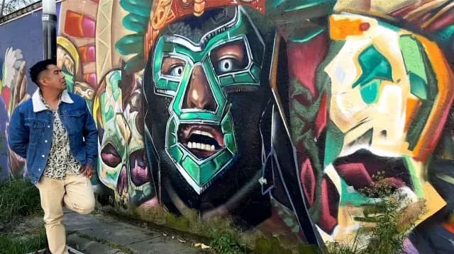 Mural de Rafael Medina en Cuajimalpa