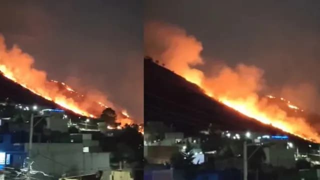 Incendio en Ecatepec. Foto: N+