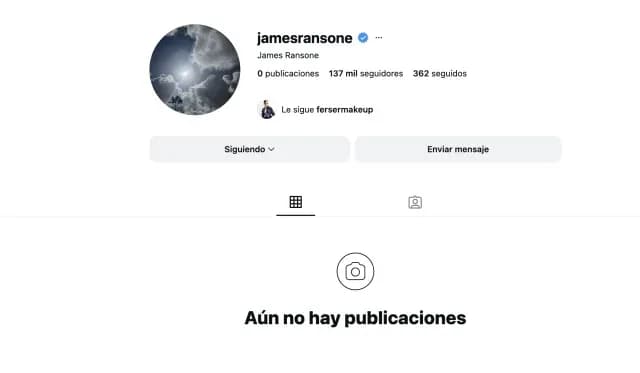 James Ransone ultima publicacion instagram