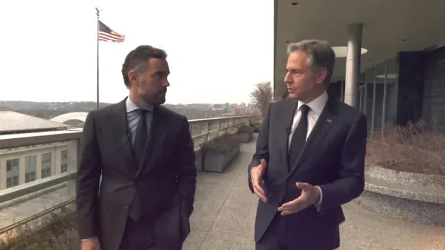 Enrique Acevedo y Antony Blinken