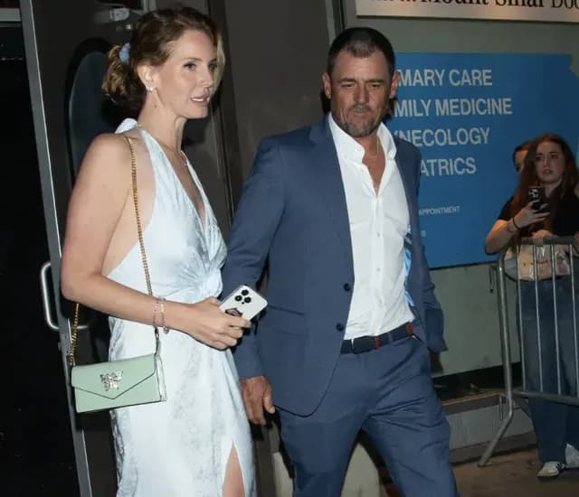 Lana del Rey y su pareja Jeremy Dufrene