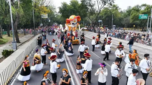 desfile dia de muertos ciudad de mexico