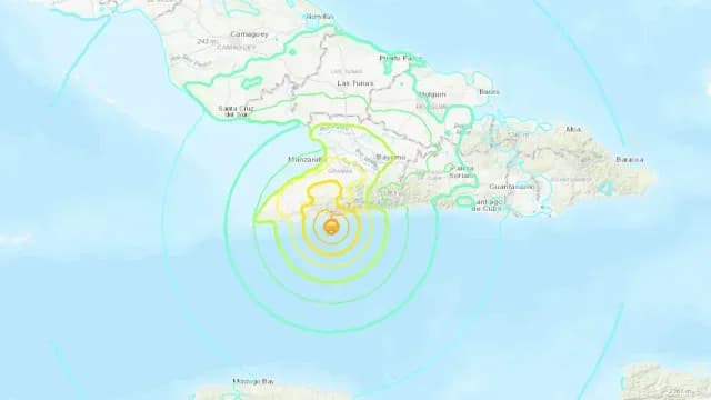 Terremotos Cuba