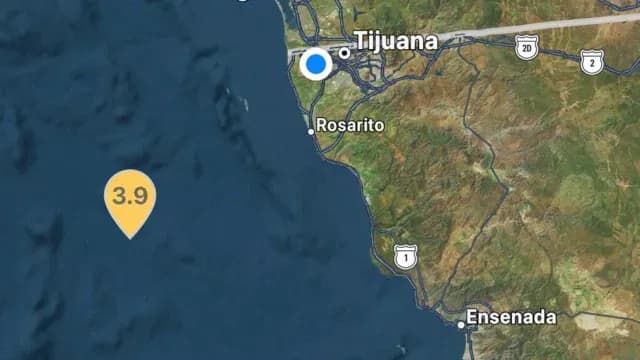Sismo Hoy Rosarito 5 Diciembre