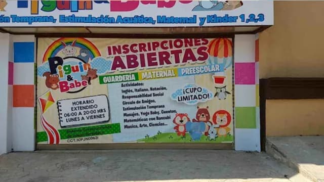 Clases en Guardería de Chiapas