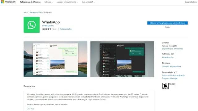 Así puedes descargar WhatsApp en Windows