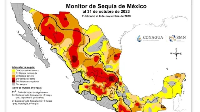 Sequía en México