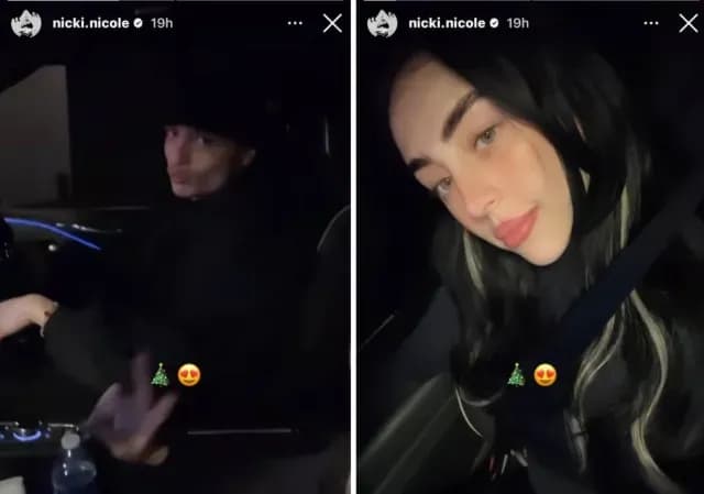 Nicki Nicole y Peso Pluma, juntos en Navidad