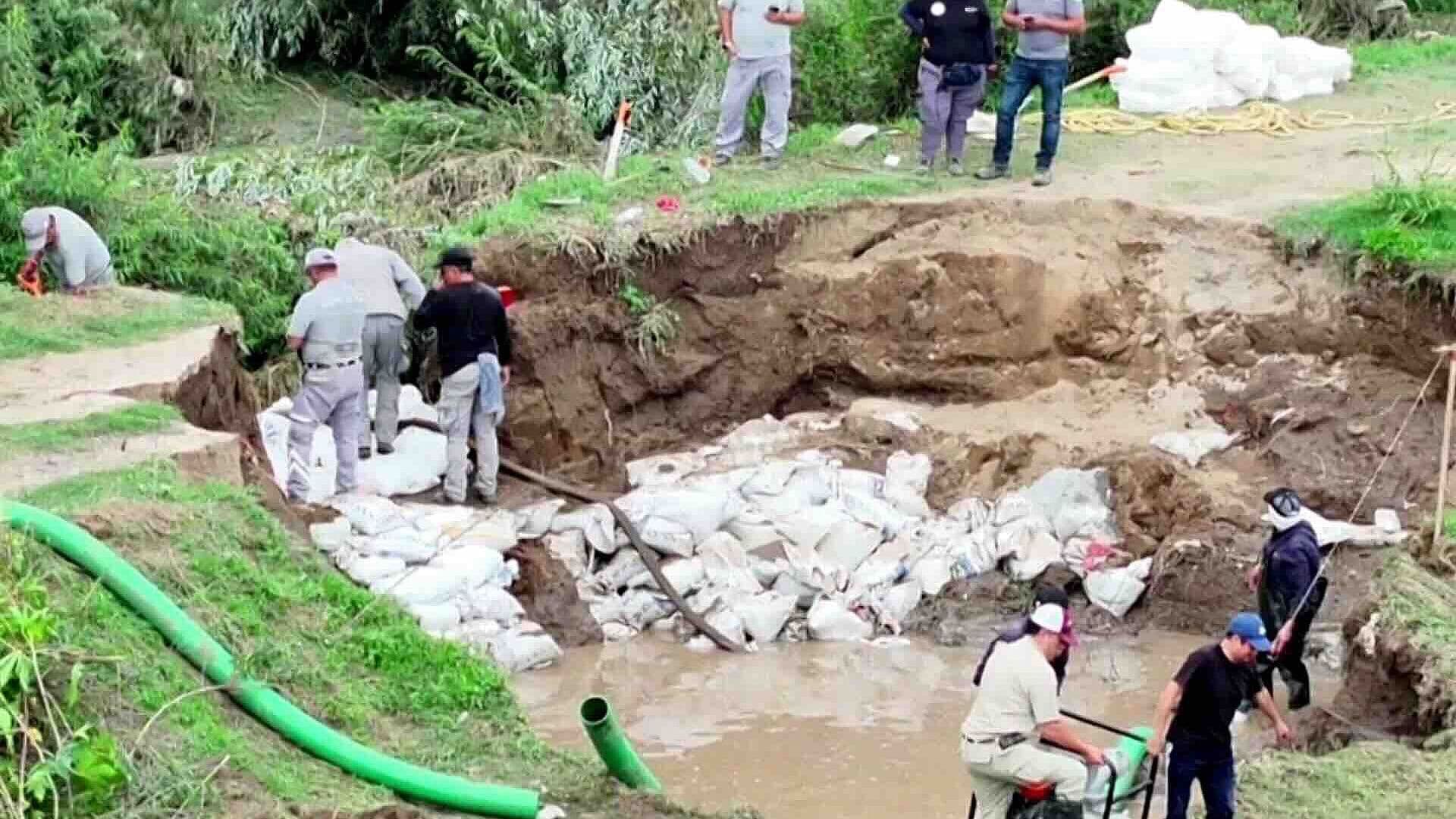 Lluvias Desbordaron Río Papalotla en Chiautla, Edomex; Habitantes Permanecen en Alerta