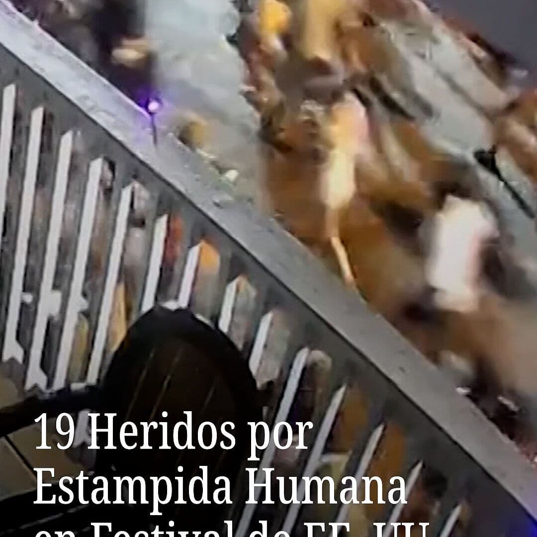 19 Heridos por Estampida Humana en Festival de EE. UU.