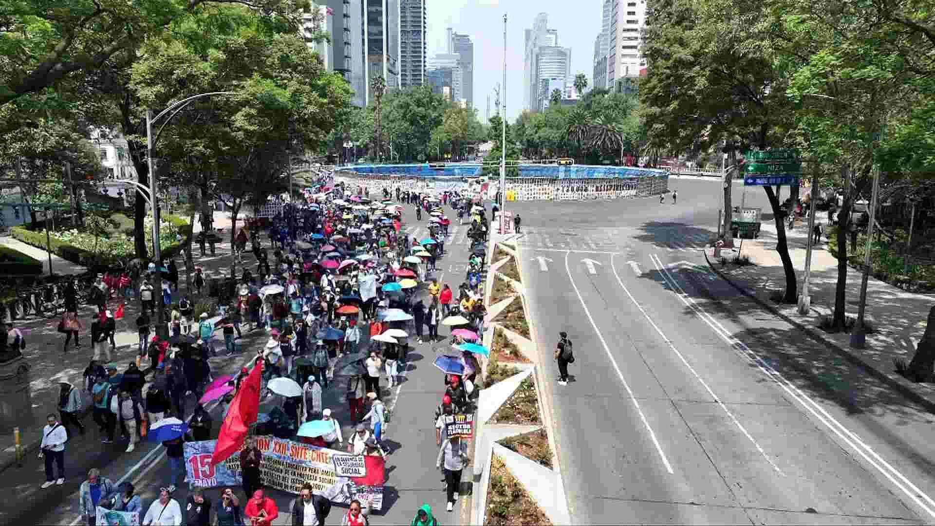Marcha de la CNTE: Alternativas Viales para Evitar las Zonas Afectadas en CDMX