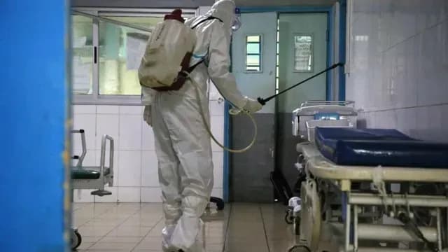 Ebola en Africa. Foto: EFE