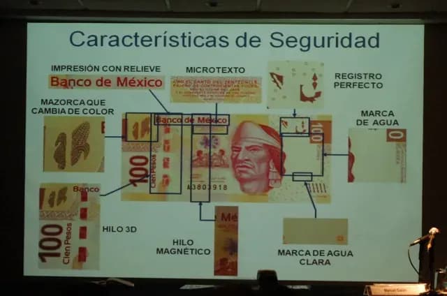 Presentación billete de Nezahualcóyotl