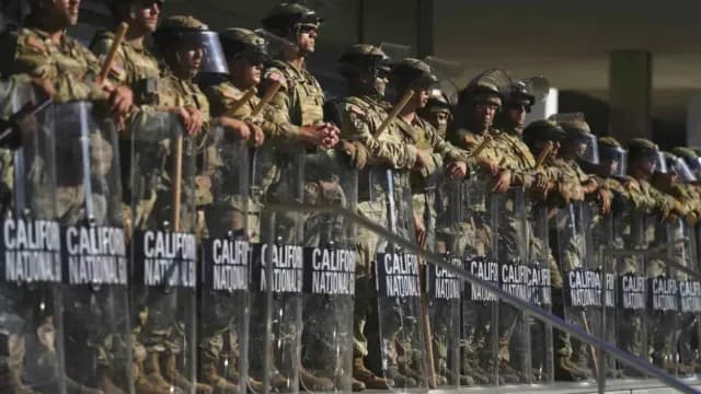 Guardia Nacional en Chicago. Foto: AP