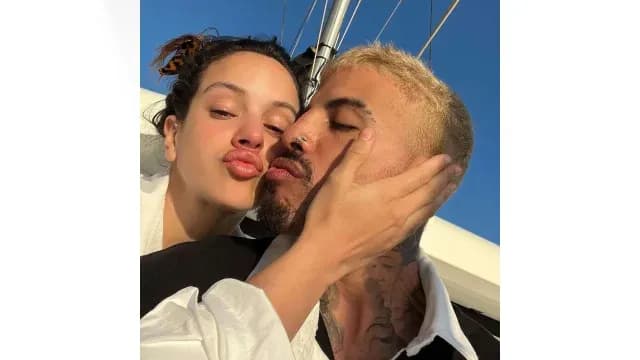 Rosalía y Rauw Alejandro.