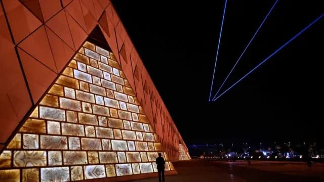 El Gran Museo Egipcio. Foto: AFP