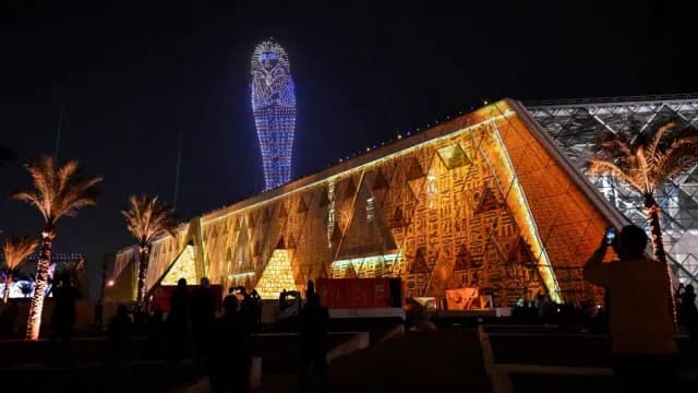 El Gran Museo Egipcio. Foto: AFP