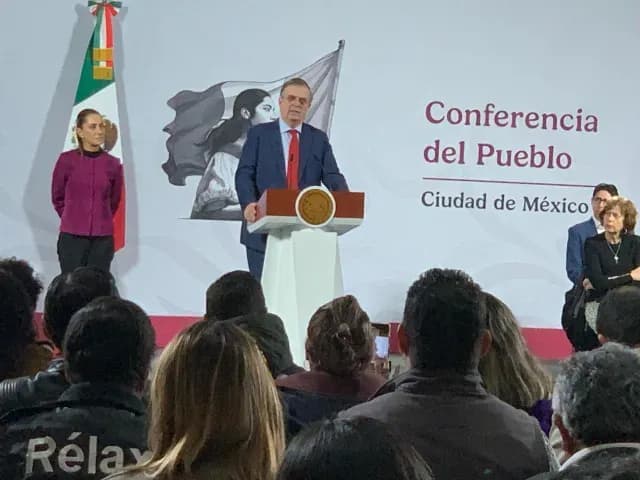 Conferencia de prensa matutina.
