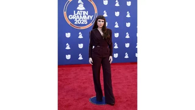 Sofía Reyes en los Latin Grammy 2025.