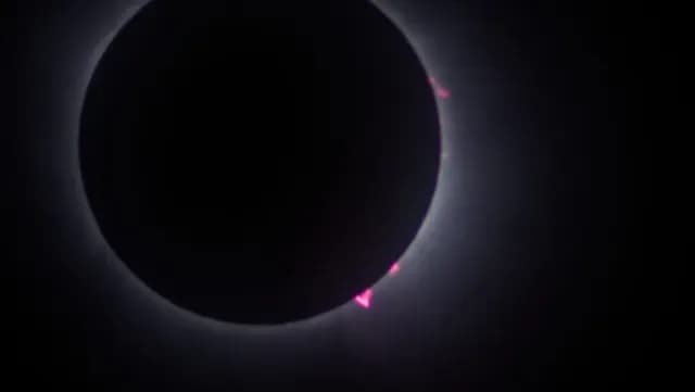 Fotografía Gran Eclipse Mexicano 2024