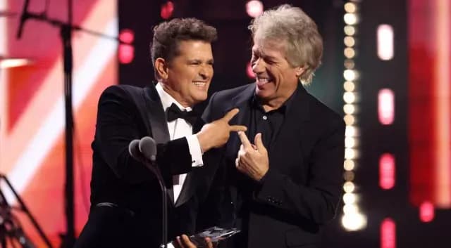Carlos Vives y Jon Bon Jovi
