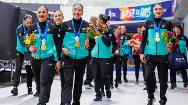 Gran trabajo del equipo mexicano. Foto: AP