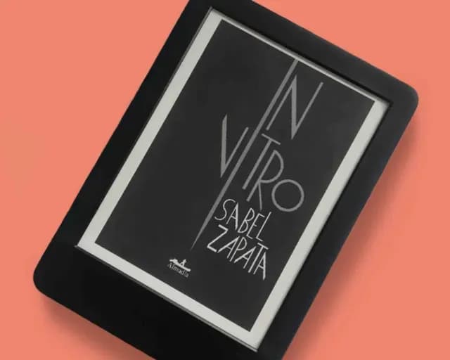 Portada de ‘In vitro’ en libro electrónico