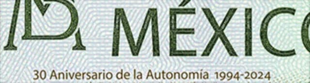 Leyenda billete 200 pesos