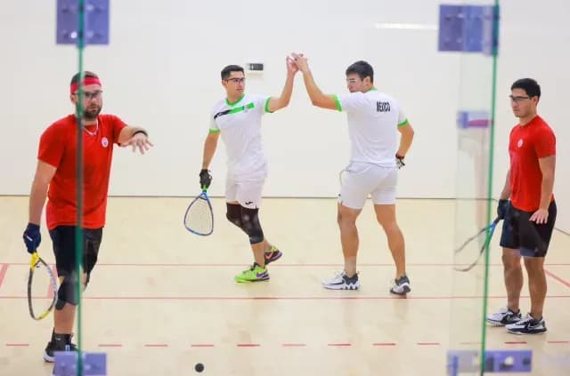 México es potencia en raquetbol. Foto: COM