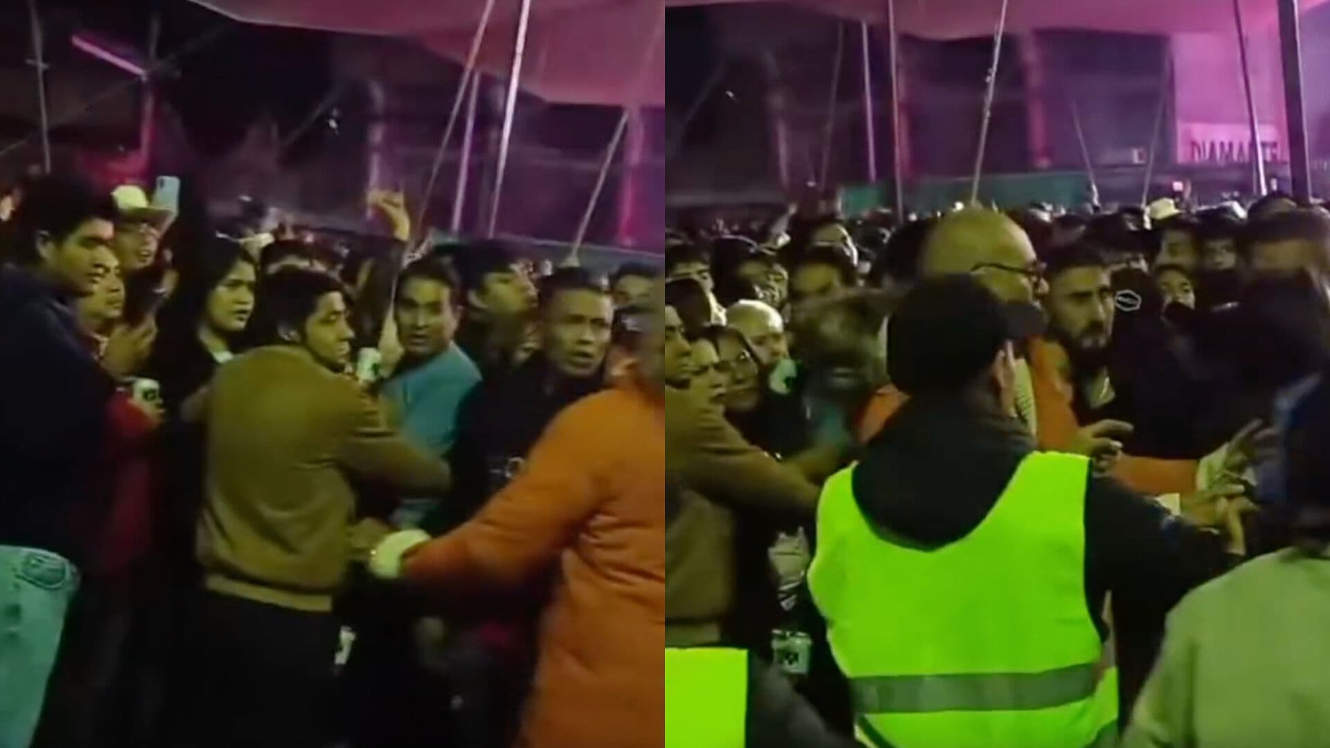 Riña Pelea Concierto Baile La Arrolladora Banda El Limón Feria Contla Tlaxcala