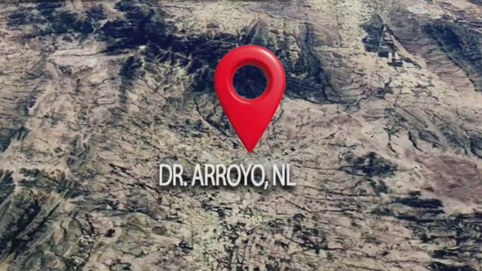 Mapa de Dr. Arroyo, NL