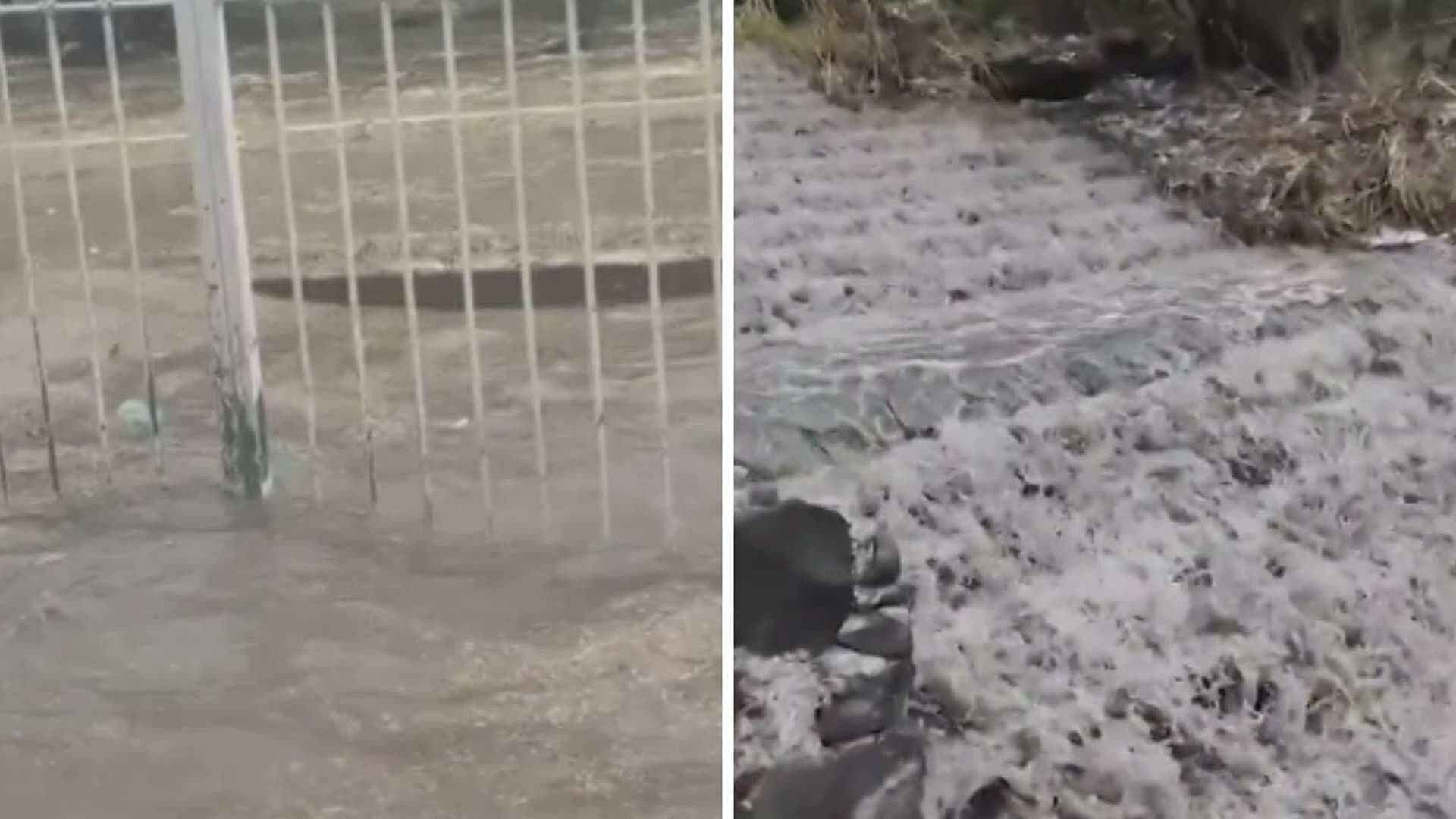 "Está Bien Apestosa": Aguas Negras Brotan Tras la Fuerte Tormenta en Querétaro
