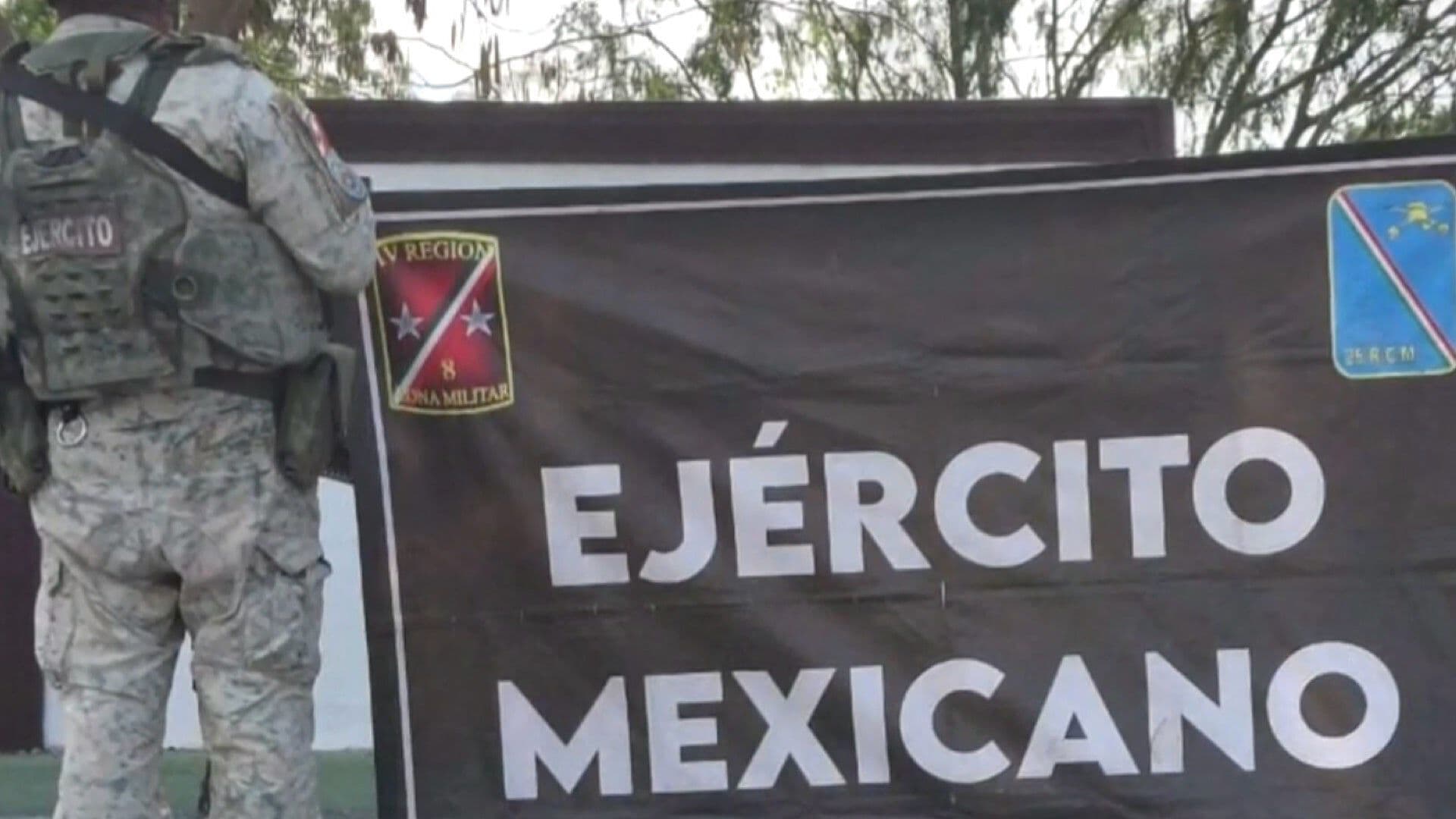 Ejército Decomisa Armas y Cartuchos en Campamentos de Miguel Aleman, Tamaulipas