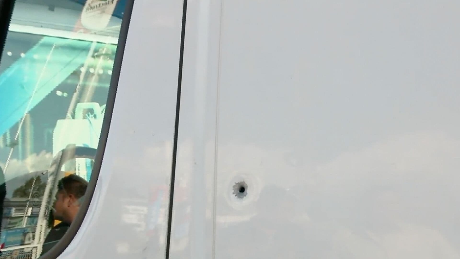 Tirador Desconocido Disparo Unidad Carga Vía Atlixcáyotl Bulevar Las Torres Puebla