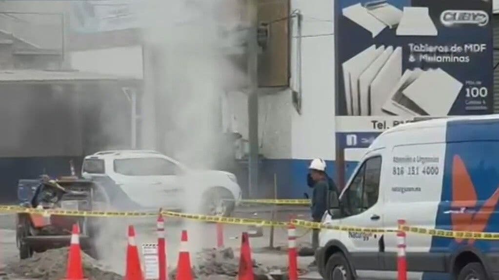 Controlan Fuga de Gas en Monterrey y Reabren Circulación Vial