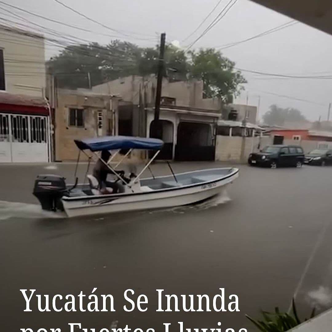 Yucatán Se Inunda por Fuertes Lluvias