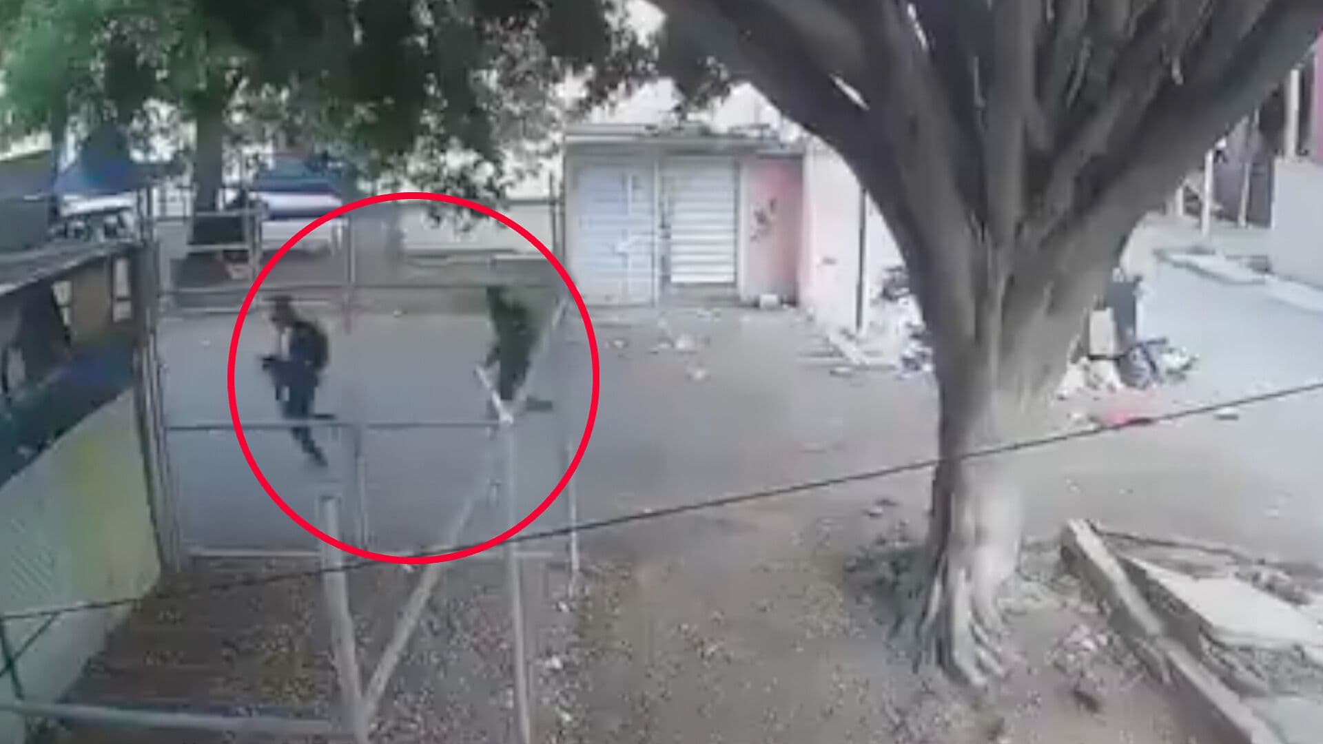 Video Persecución Estudiantes Asaltantes Colonia Fuentes de San Bartolo Puebla