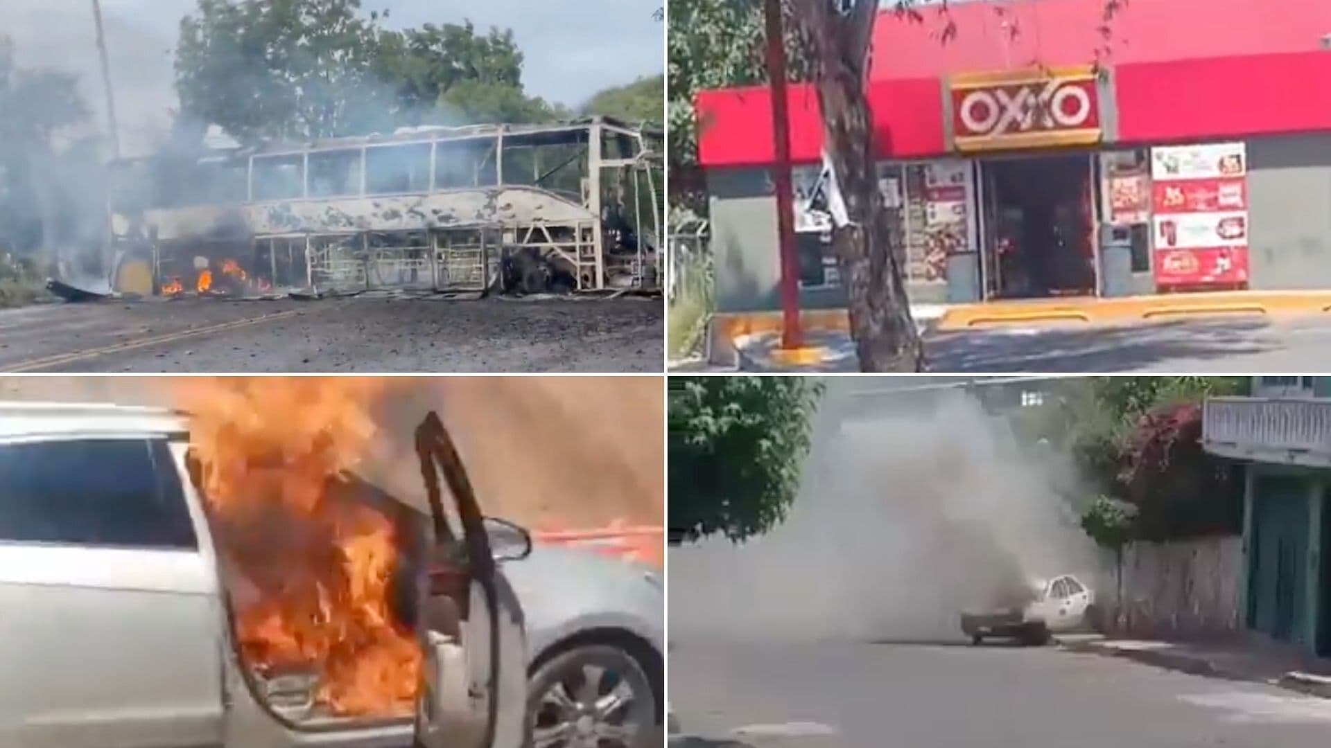 Bloqueos y Quema de Vehículos Provocaron Alerta en Zitácuaro, Michoacán