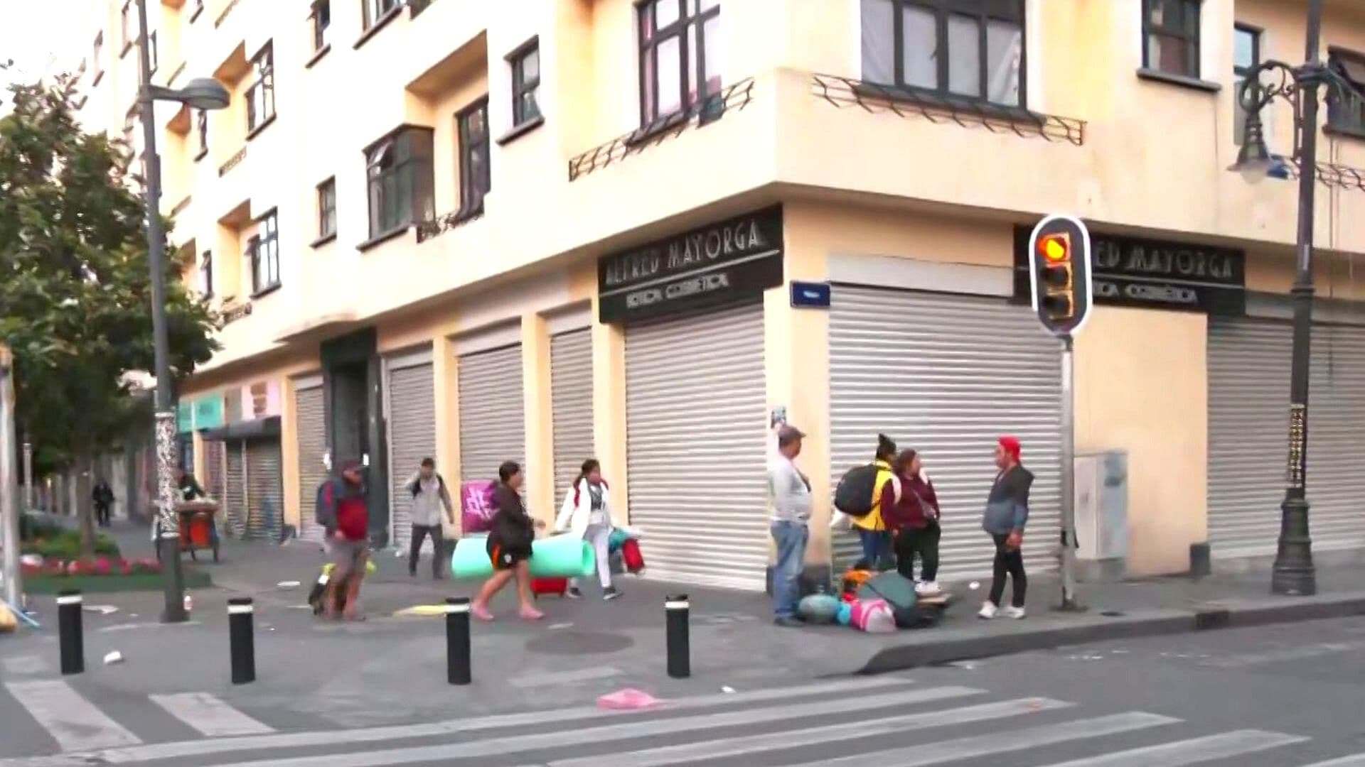 CNTE Extiende Campamento Hoy a Calle 20 de Noviembre, CDMX