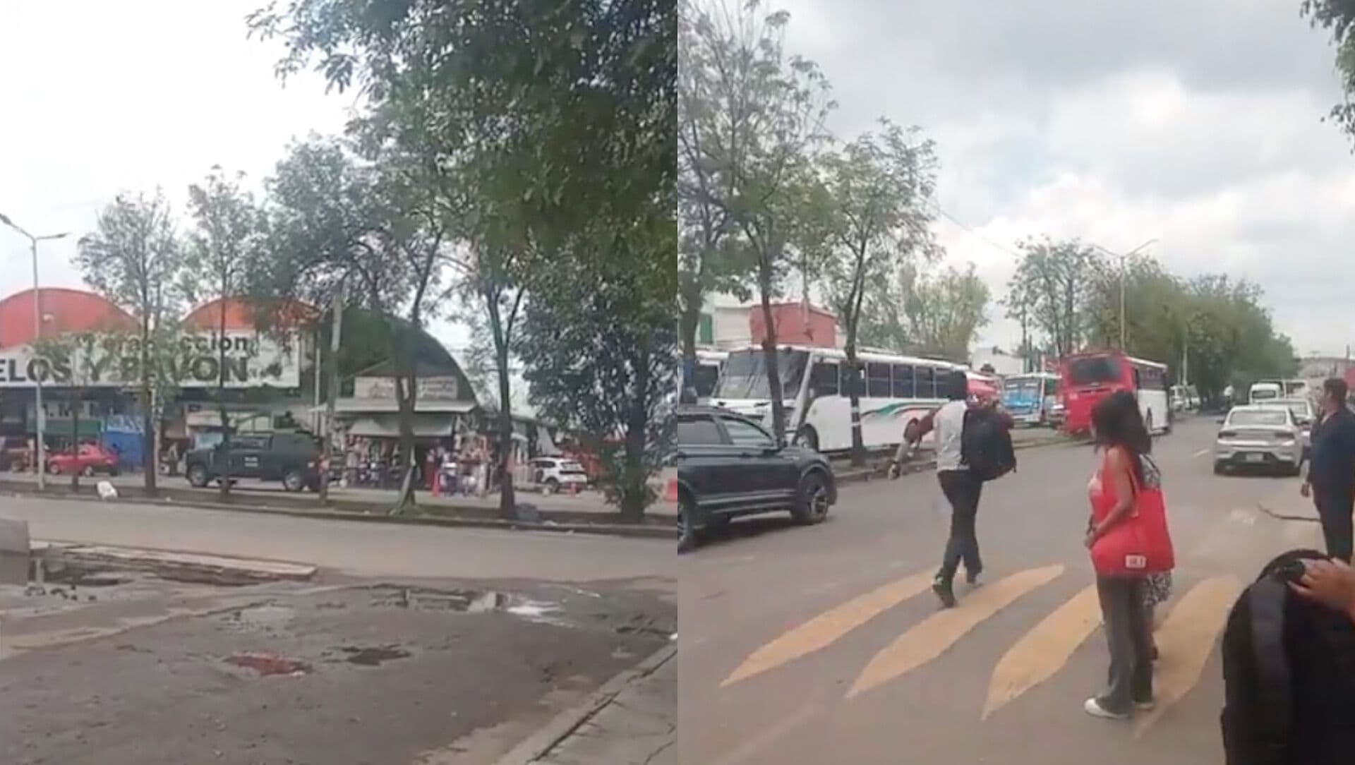 Filtran Video del Momento Exacto de la Balacera en el Mercado Morelos de Puebla