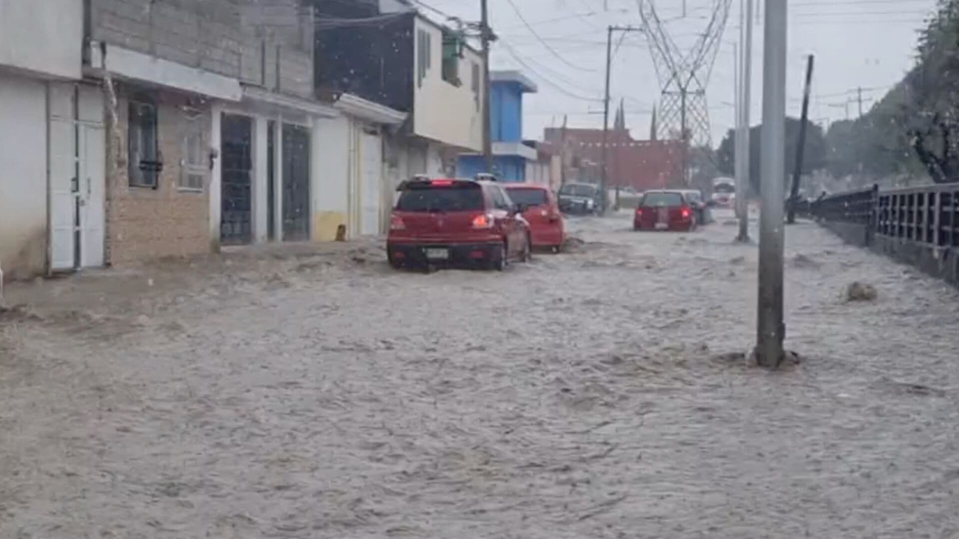 Lluvia Provocó Afectaciones por lo Menos en Cinco Puntos de la Ciudad de Puebla