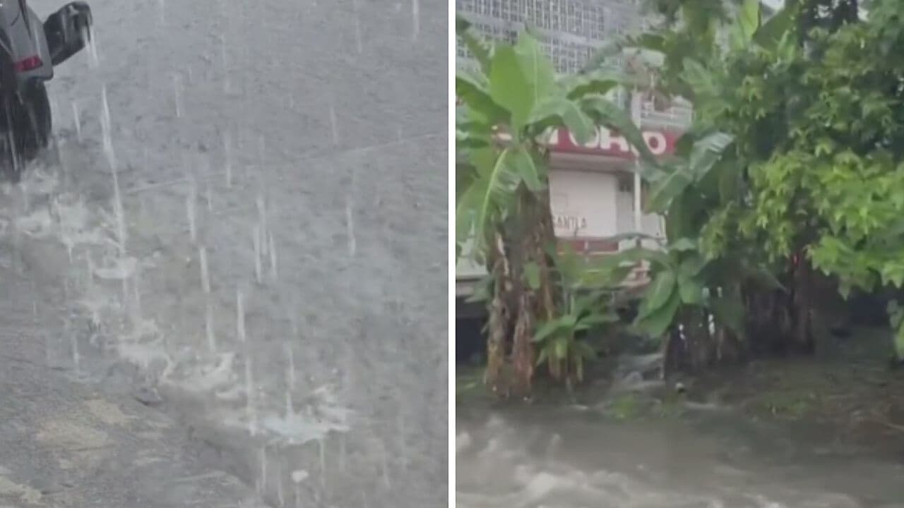 VIDEO: Intensa Lluvia Sorprende a Misantla, Vearcruz, Hoy 4 de Junio