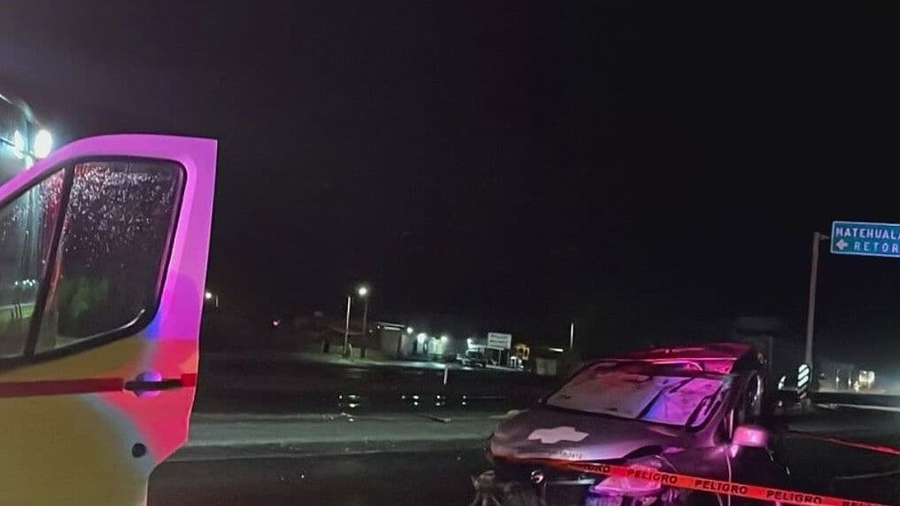 Deja Choque en Carretera 57 Dos Heridos en Nuevo León