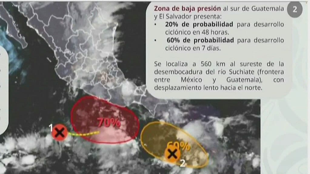 Oaxaca Refuerza Vigilancia ante Sistemas Ciclónicos en el Pacífico