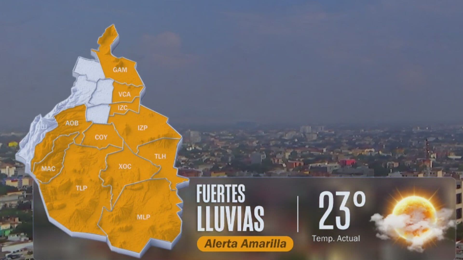 Lluvias en CDMX Hoy 5 de Junio; Activan Alerta Amarilla en Estas Alcaldías